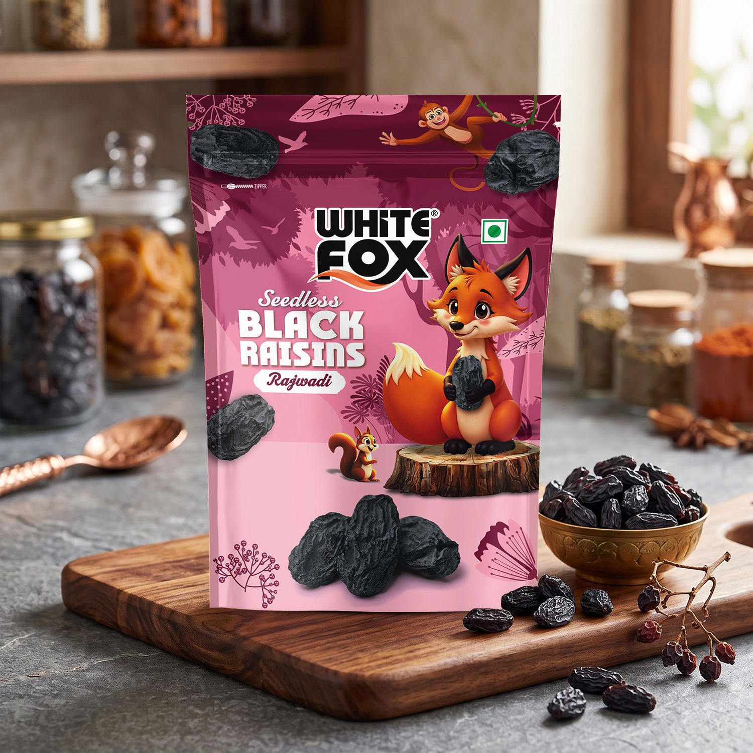 Rajwadi Black Raisins