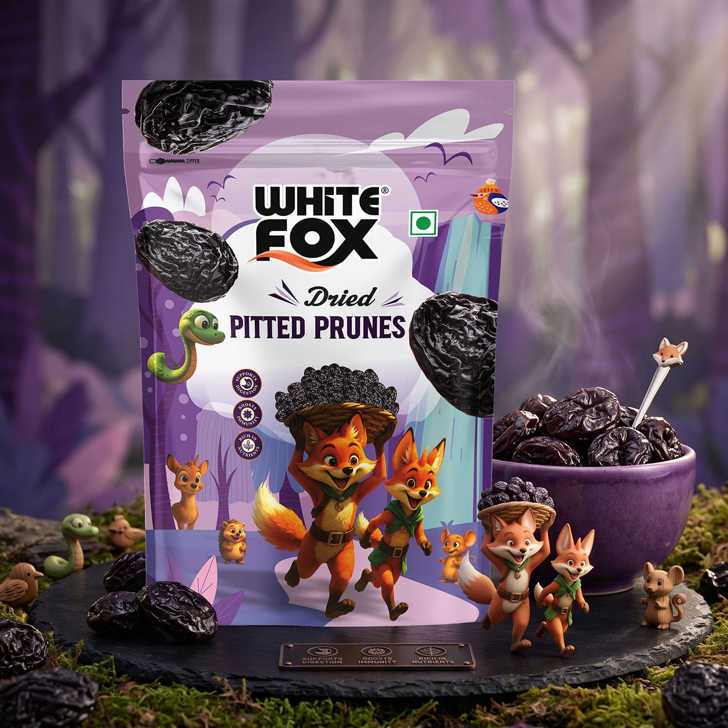 Dried Pitted Prunes
